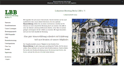 Desktop Screenshot of lbbev.de