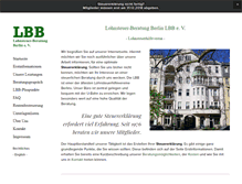 Tablet Screenshot of lbbev.de